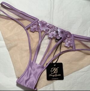 Honey Birdette Amelie Sz XXL Lilac Panty